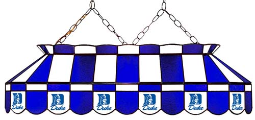 Wave 7 DUK-4112PT Duke 40 in. Full-Size Pool Table Lamp - Blue & White