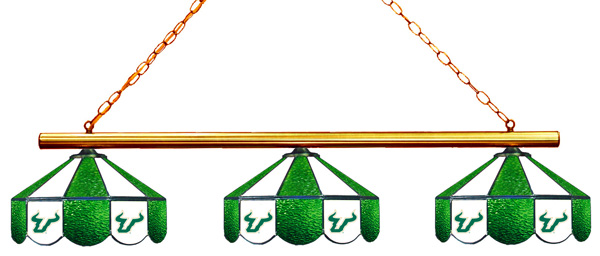 Wave 7 USF-380GL South Florida 3-Light Game Table Light - Green & White