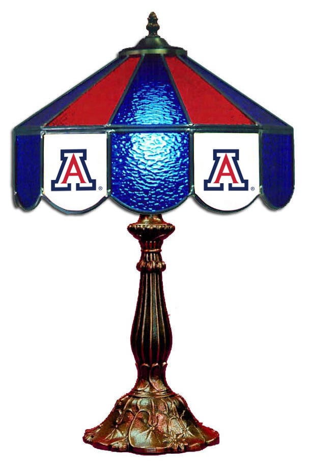 Wave 7 ARZ-140TL Arizona 14 in. Table Lamp - Blue & Red