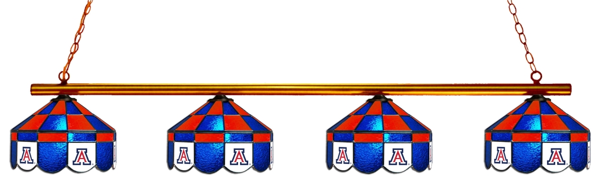 Wave 7 ARZ-480EXGL Arizona 4-Light Executive Game Table Light - Blue & Red