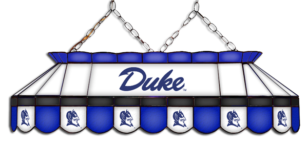 Wave 7 DUK-MVP1 Duke MVP 40 in. Pool Table Lamp - Blue & Black White