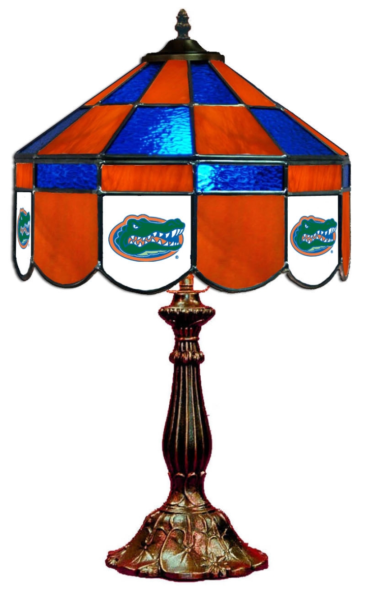 Wave 7 UFL-140EXTLN Florida 14 in. Executive Table Lamp - Blue & Orange
