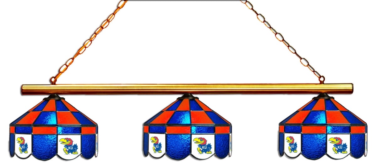 Wave 7 KAN-380EXGL Kansas 3-Light Executive Game Table Light - Blue & Red