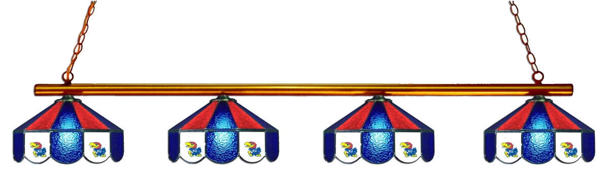 Wave 7 KAN-480GL Kansas 4-Light Game Table Light - Blue & Red