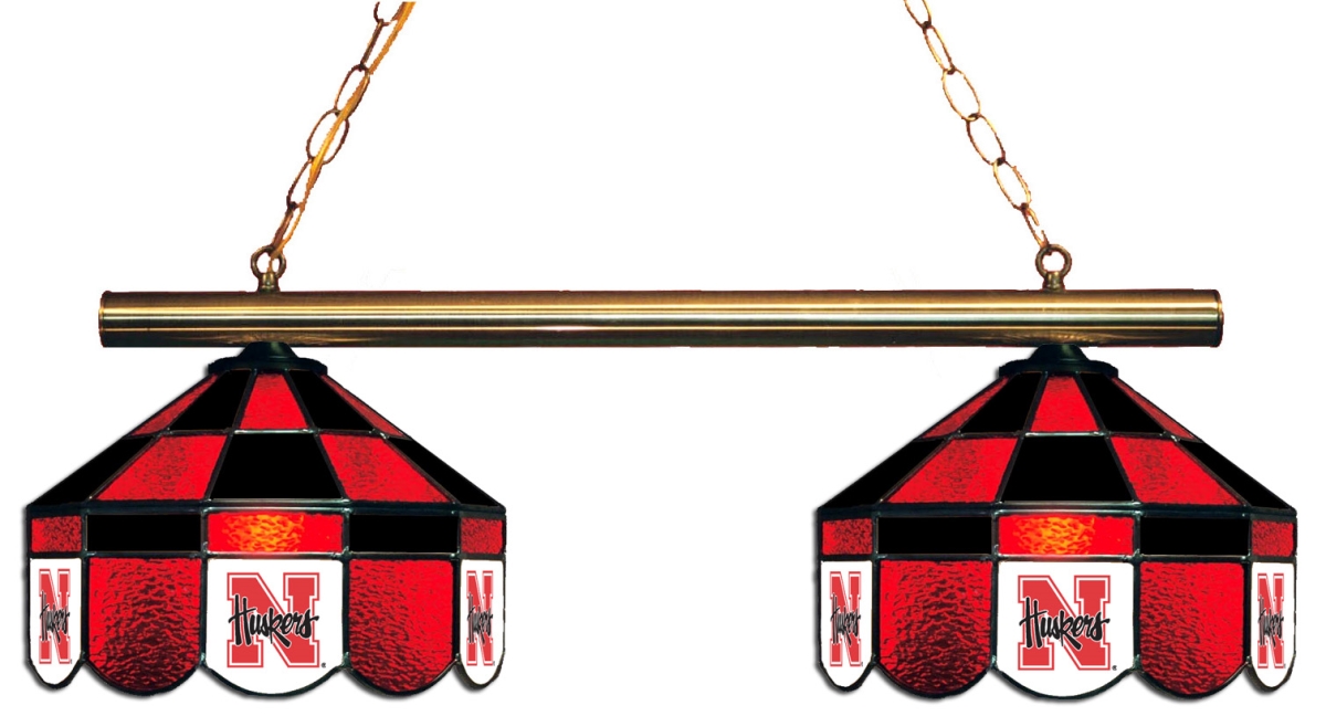 Wave 7 NEB-280EXGL Nebraska 2-Light Executive Game Table Light - Red & Black
