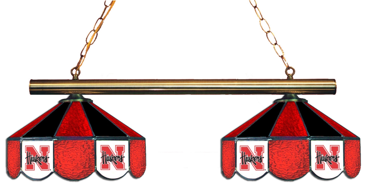 Wave 7 NEB-280GL Nebraska 2-Light Game Table Light - Red & Black