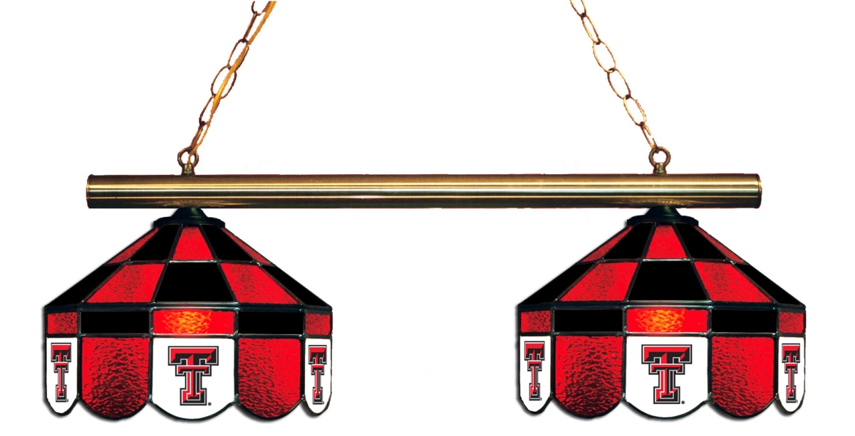 Wave 7 TXT-280EXGL Texas Tech 2-Light Executive Game Table Light - Red & Black