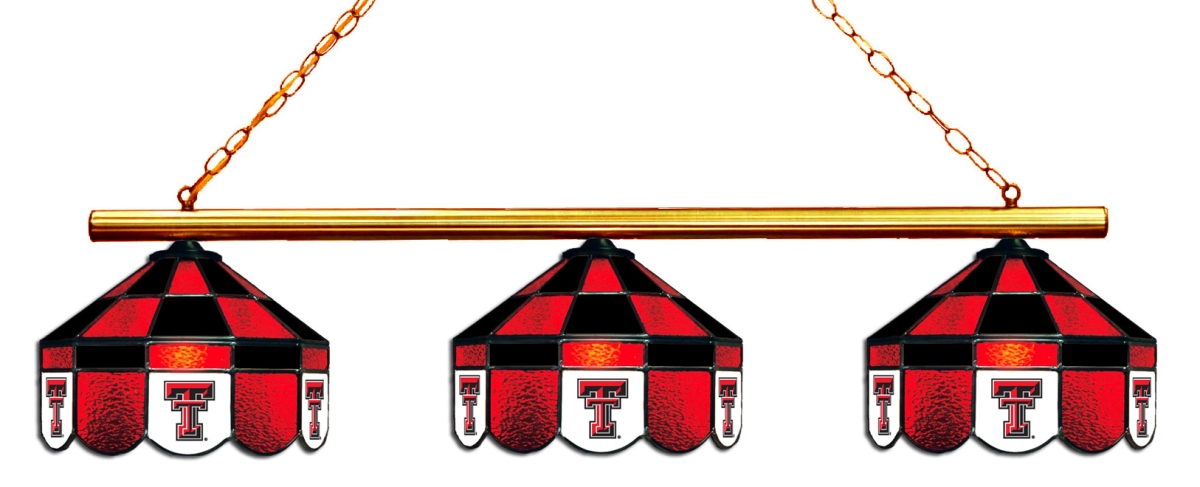 Wave 7 TXT-380EXGL Texas Tech 3-Light Executive Game Table Light - Red & Black