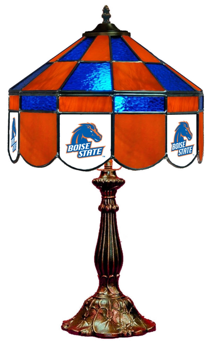 Wave 7 BST-140EXTL Boise State 14 in. Executive Table Lamp - Blue & Orange