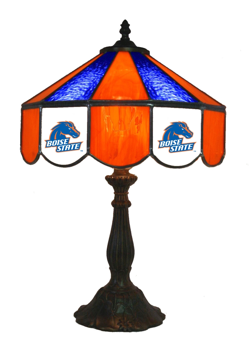 Wave 7 BST-140TL Boise State 14 in. Table Lamp - Blue & Orange