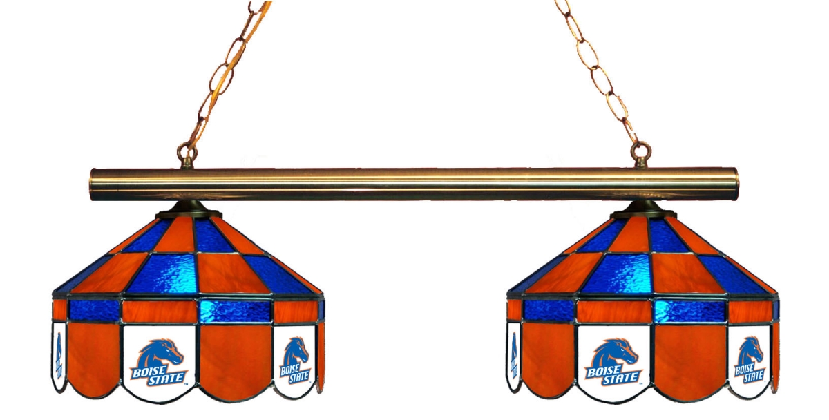 Wave 7 BST-280EXGL Boise State 2-Light Executive Game Table Light - Blue & Orange