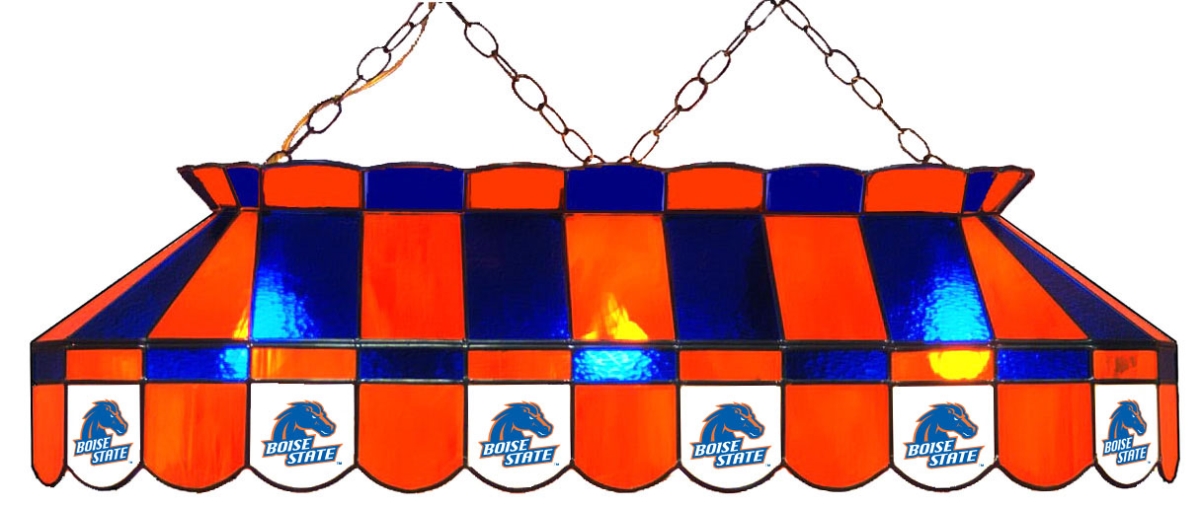 Wave 7 BST-4112PT Boise State 40 in. Full-Size Pool Table Lamp - Blue & Orange