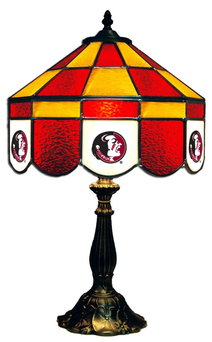 Wave 7 FSU-140EXTL Florida State 14 in. Executive Table Lamp - Garnet & Gold