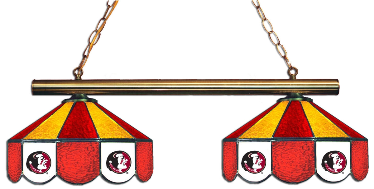 Wave 7 FSU-280GL Florida State 2-Light Game Table Light - Garnet & Gold