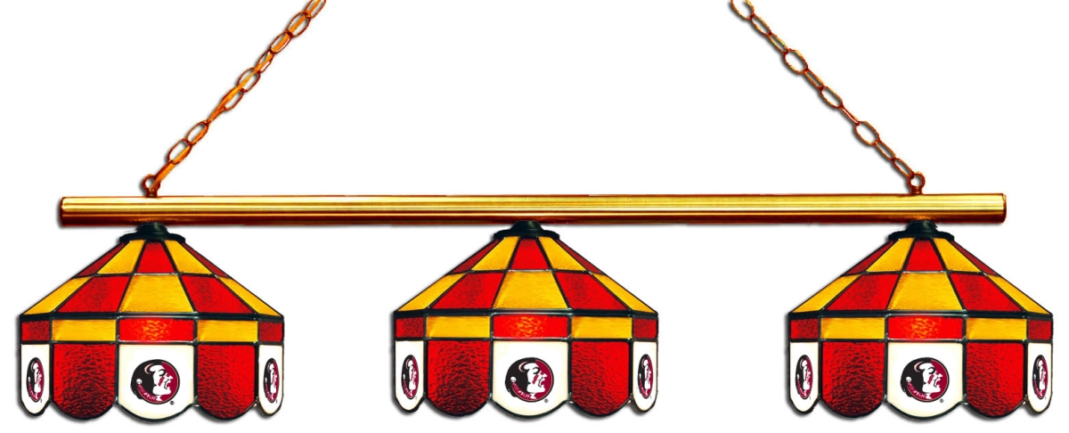 Wave 7 FSU-380EXGL Florida State 3-Light Executive Game Table Light - Garnet & Gold