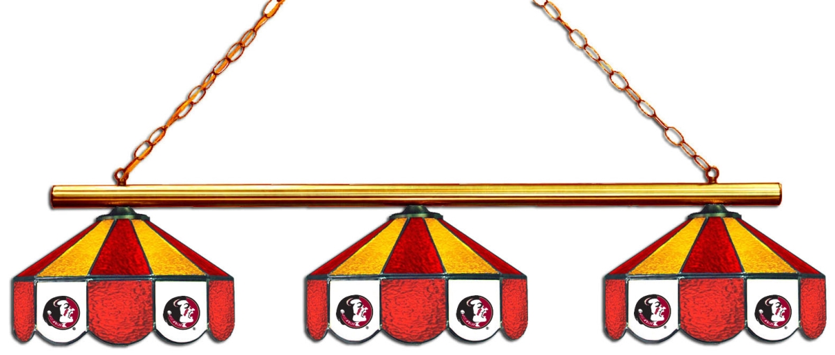 Wave 7 FSU-380GL Florida State 3-Light Game Table Light - Garnet & Gold