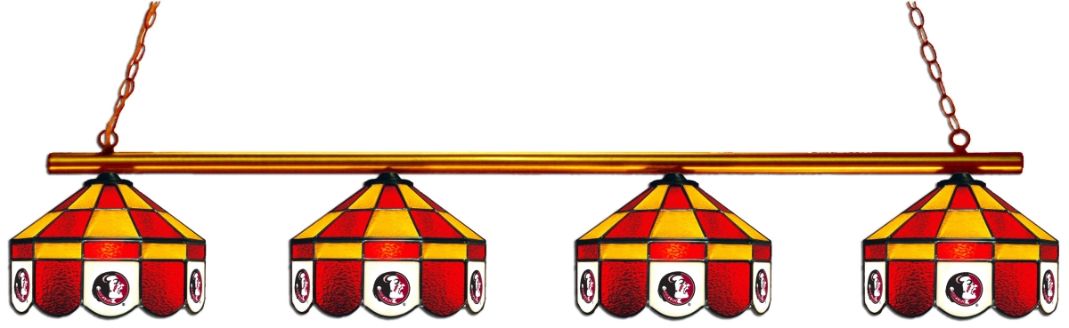 Wave 7 FSU-480EXGL Florida State 4-Light Executive Game Table Light - Garnet & Gold