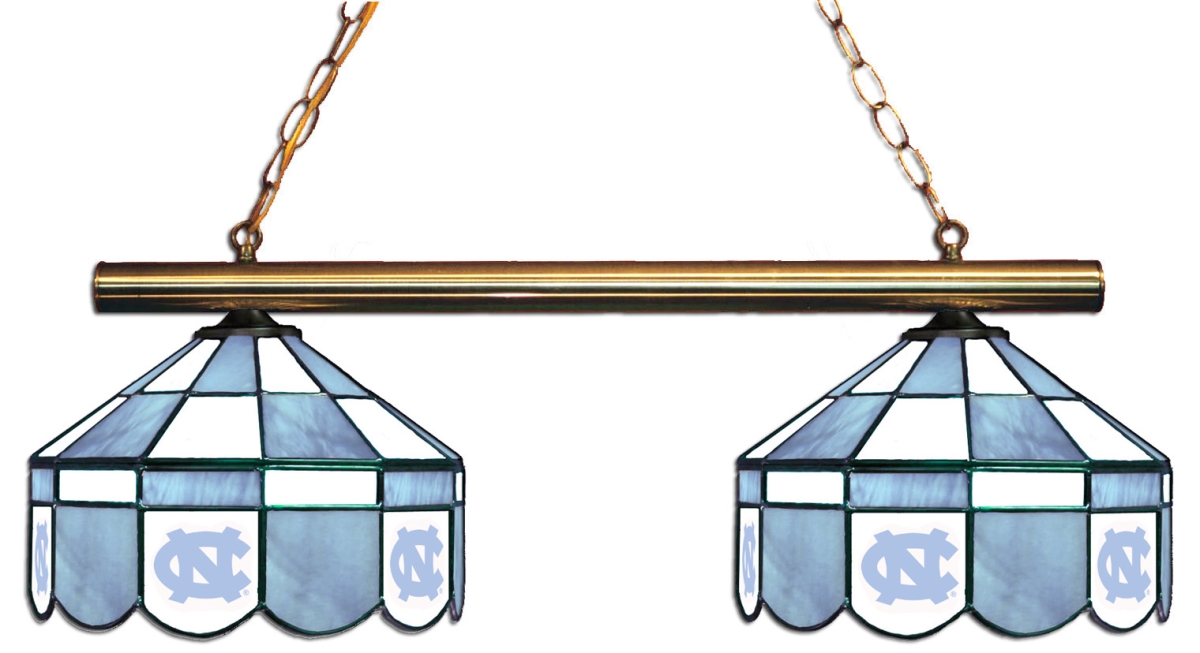 Wave 7 UNC-280EXGL North Carolina 2-Light Executive Game Table Light - Carolina Blue & White