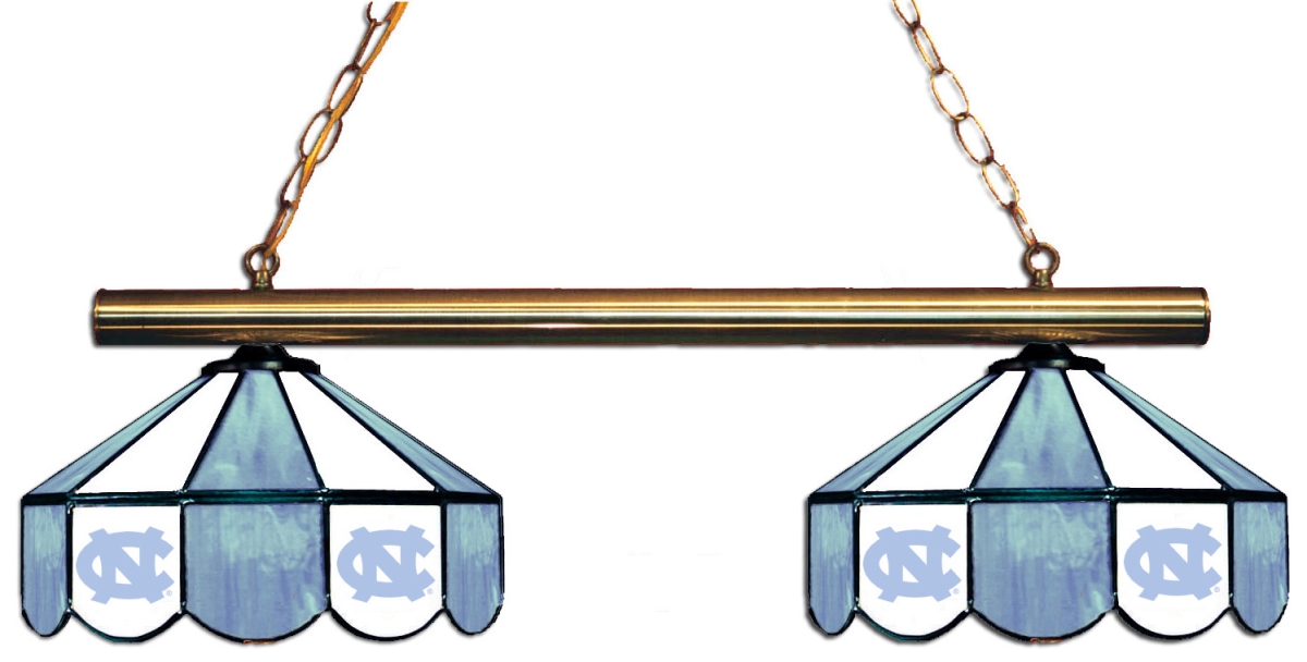 Wave 7 UNC-280GL North Carolina 2-Light Game Table Light - Carolina Blue & White