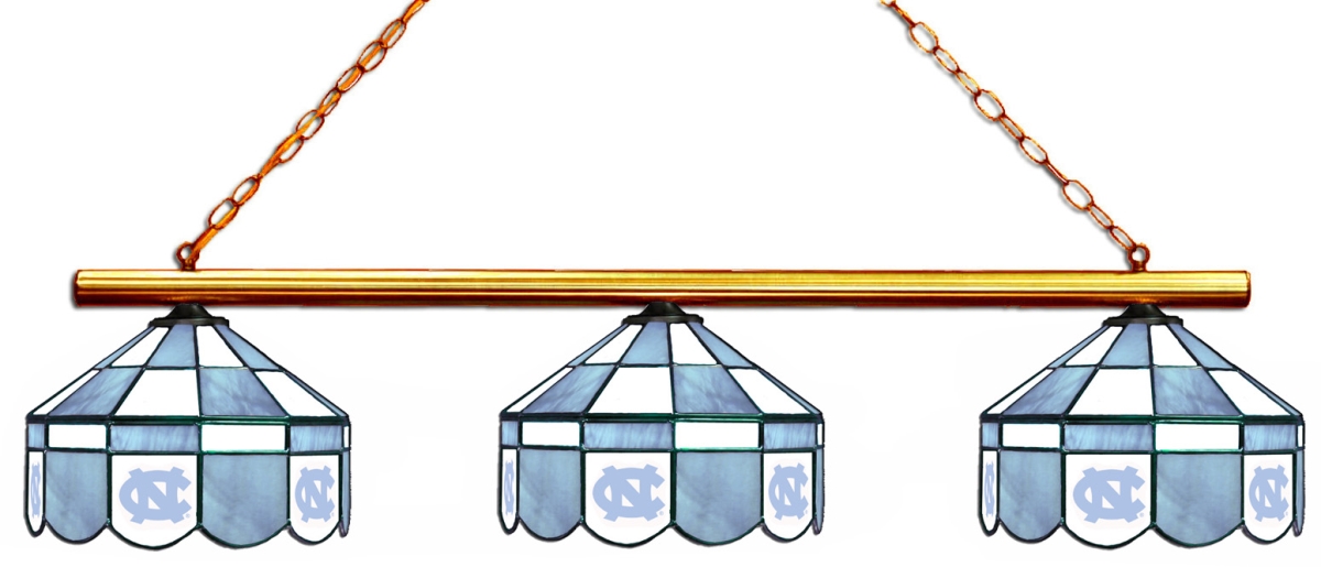 Wave 7 UNC-380EXGL North Carolina 3-Light Executive Game Table Light - Carolina Blue & White