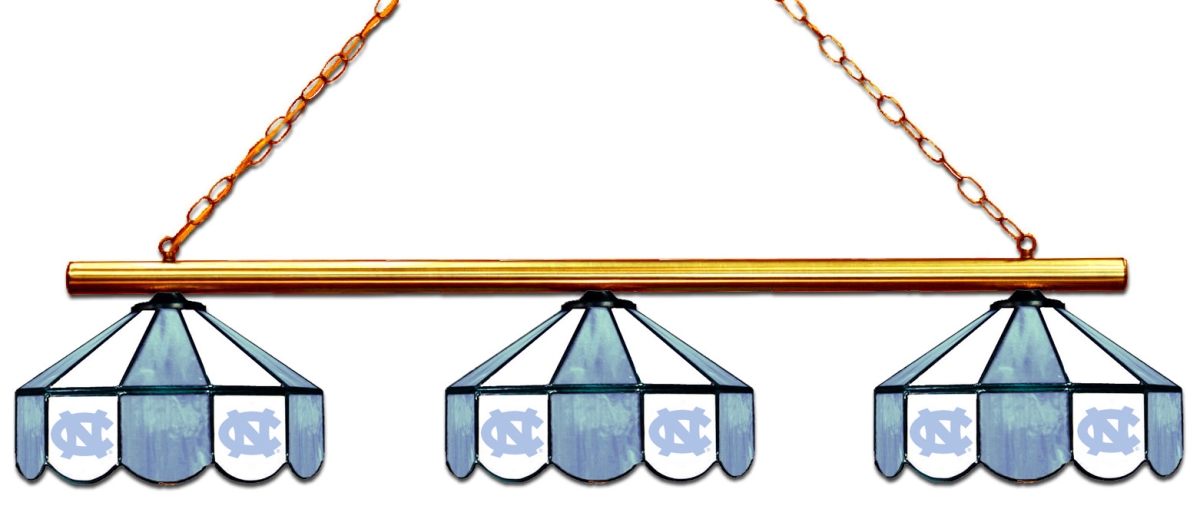 Wave 7 UNC-380GL North Carolina 3-Light Game Table Light - Carolina Blue & White