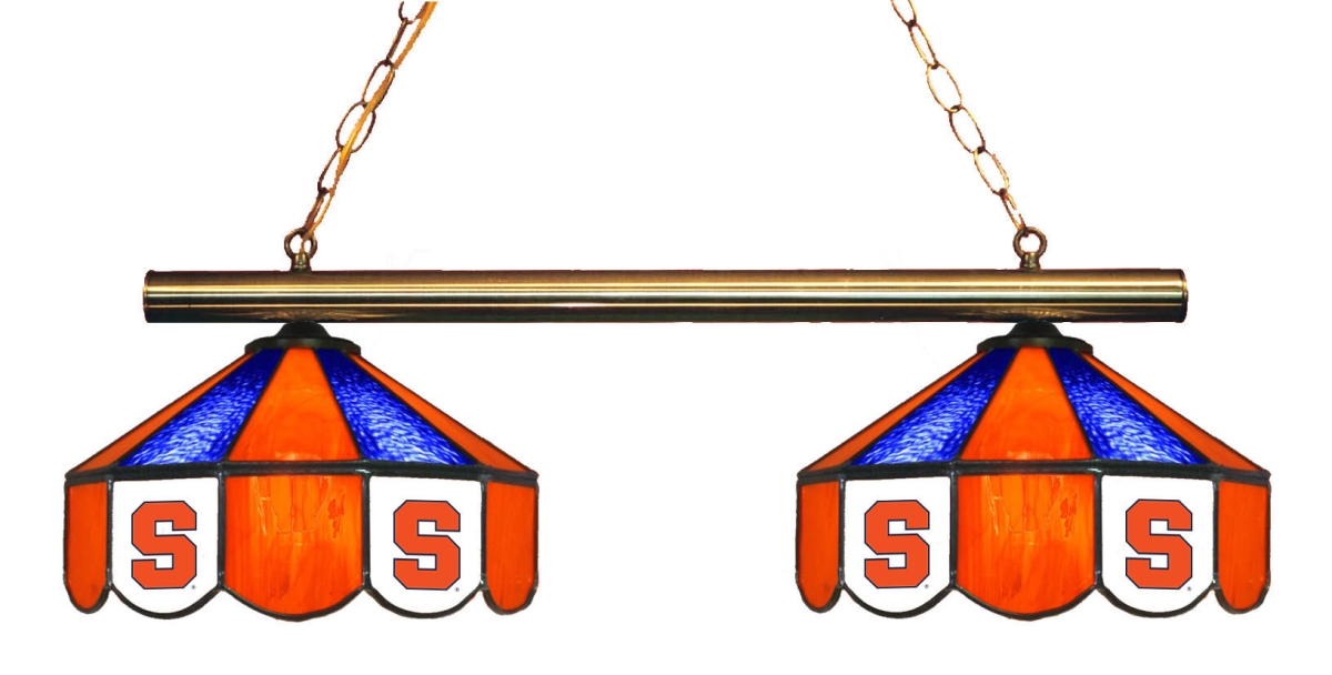 Wave 7 SYR-280GL Syracuse 2-Light Game Table Light - Orange & Blue