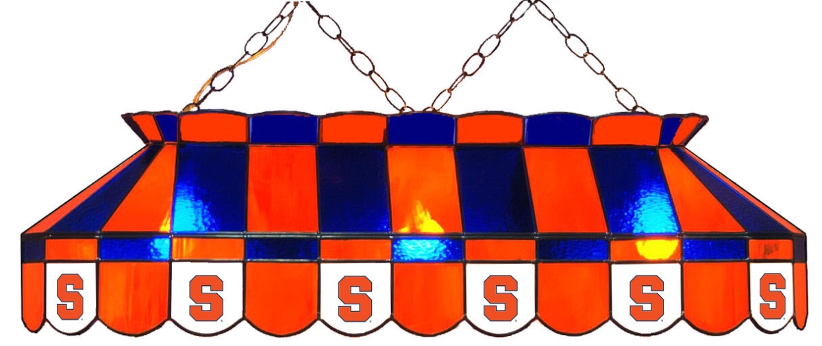 Wave 7 SYR-4112PT Syracuse 40 in. Full-Size Pool Table Lamp - Orange & Blue
