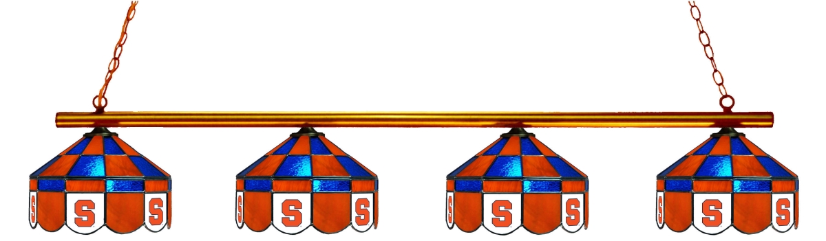 Wave 7 SYR-480EXGL Syracuse 4-Light Executive Game Table Light - Orange & Blue