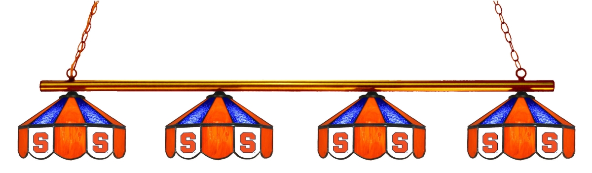 Wave 7 SYR-480GL Syracuse 4-Light Game Table Light - Orange & Blue
