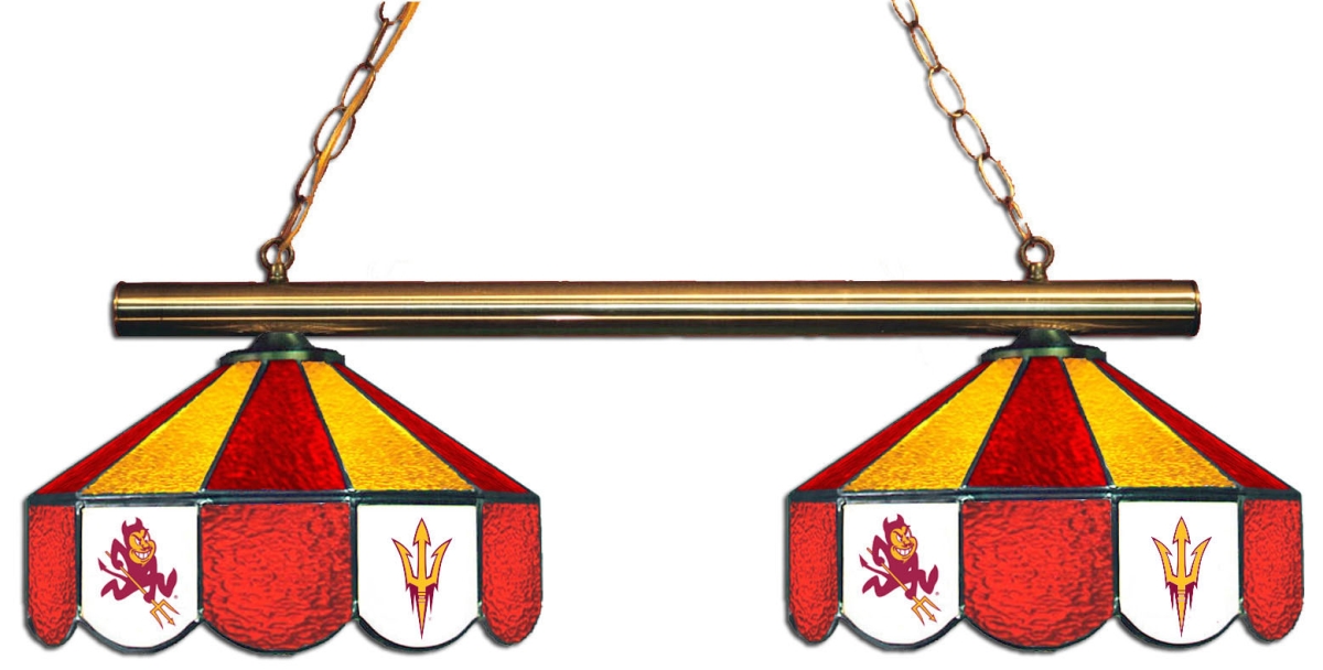 Wave 7 ASU-280GL Arizona State 2-Light Game Table Light - Dark Red & Gold