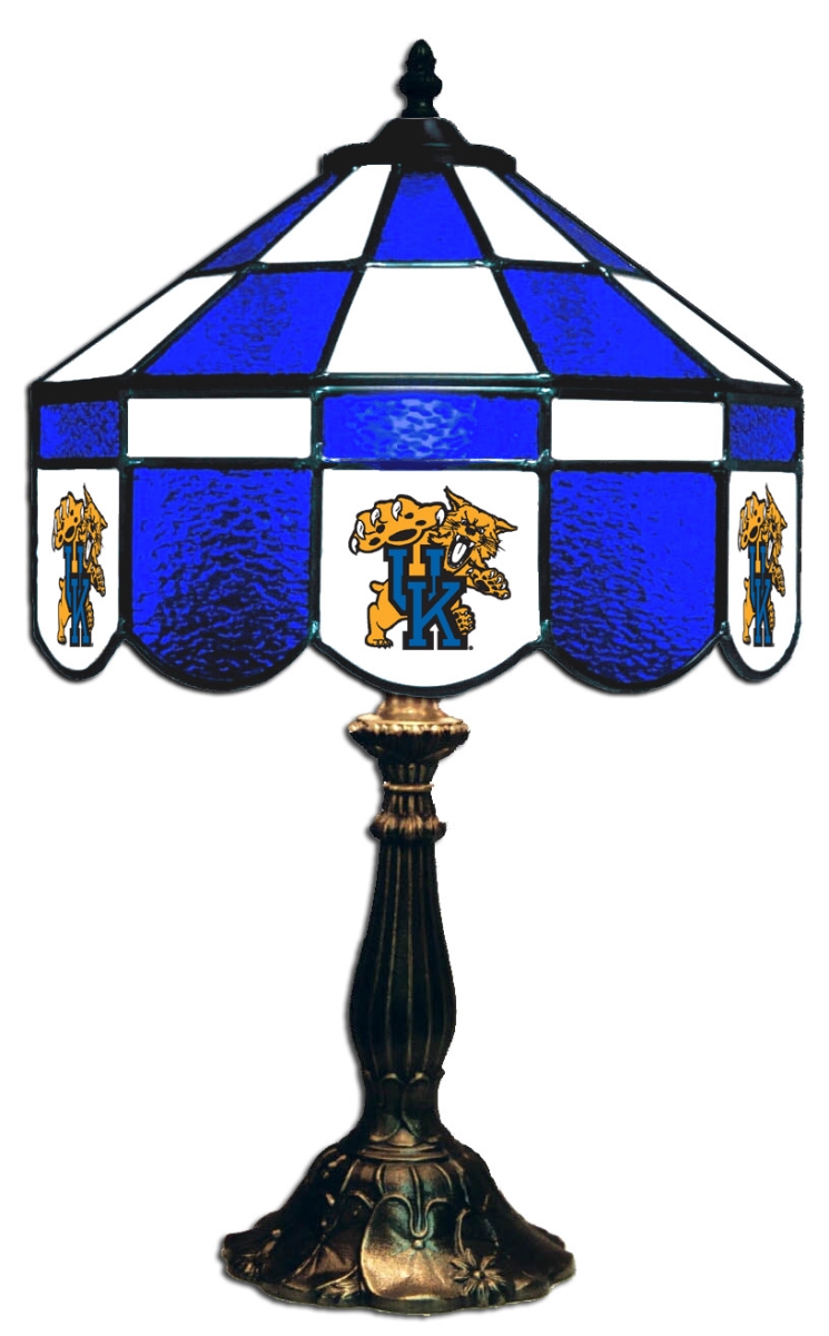Wave 7 UKY-140EXTL Kentucky 14 in. Executive Table Lamp - Blue & White