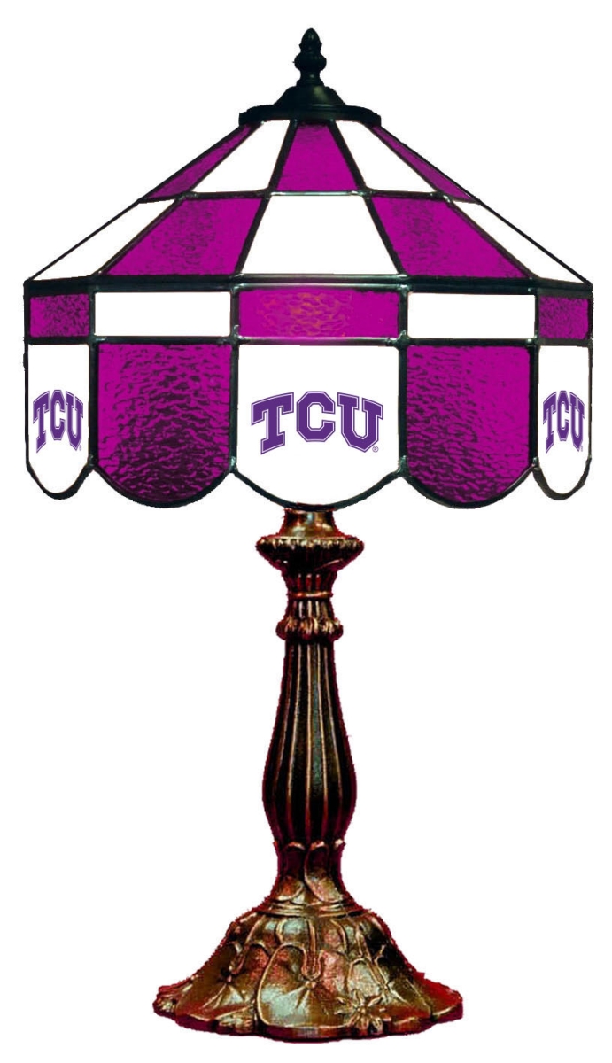 Wave 7 TCU-140EXTL TCU 14 in. Executive Table Lamp - Purple & White