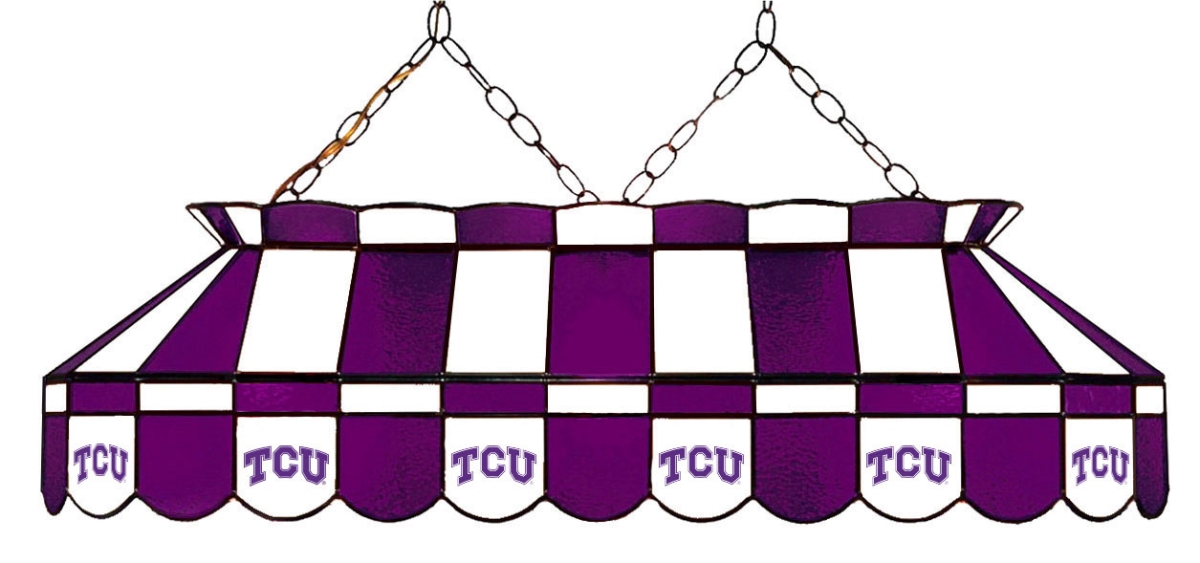 Wave 7 TCU-4112PT TCU 40 in. Full-Size Pool Table Lamp - Purple & White