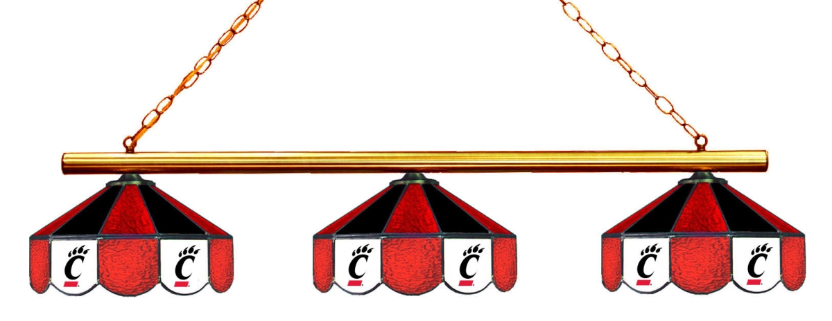 Wave 7 CIN-380GL Cincinnati 3-Light Game Table Light - Red & Black