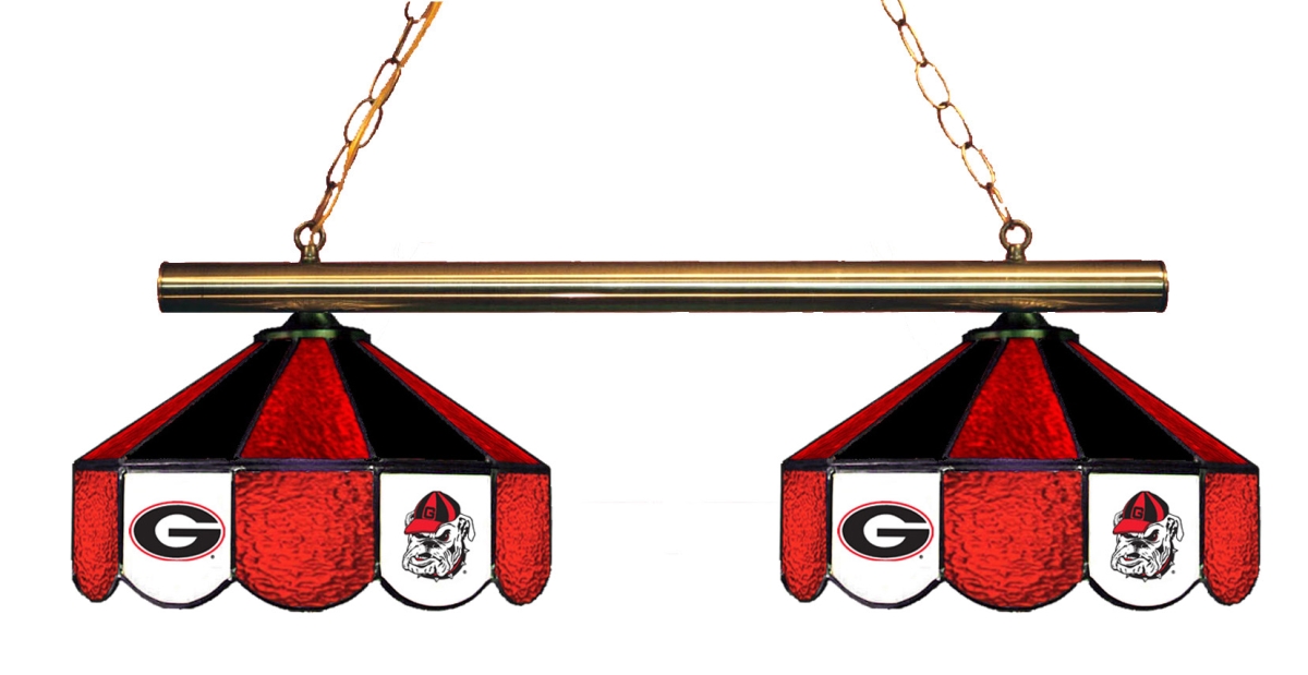Wave 7 UGA-280GL Georgia 2-Light Game Table Light - Red & Black
