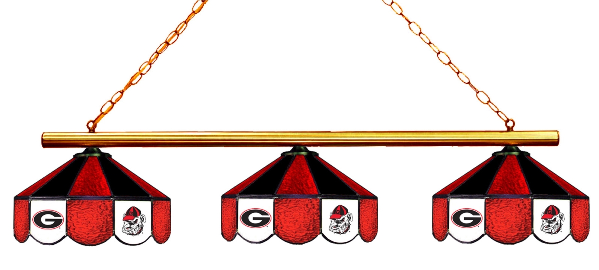 Wave 7 UGA-380GL Georgia 3-Light Game Table Light - Red & Black