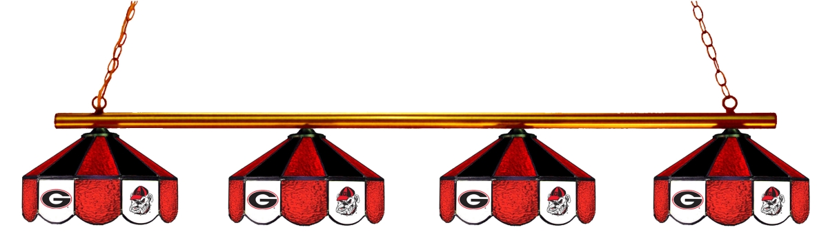 Wave 7 UGA-480GL Georgia 4-Light Game Table Light - Red & Black