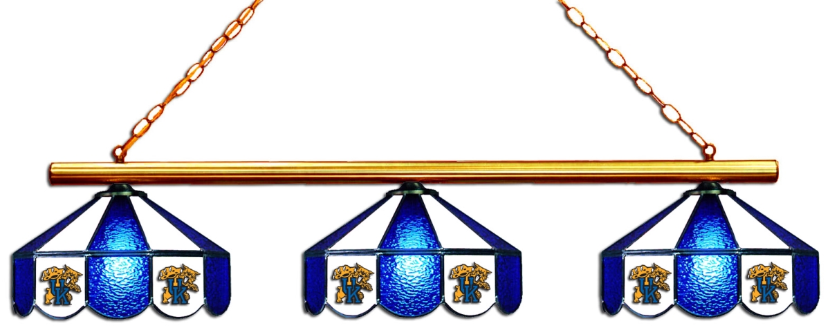 Wave 7 UKY-380GL Kentucky 3-Light Game Table Light - Blue & White