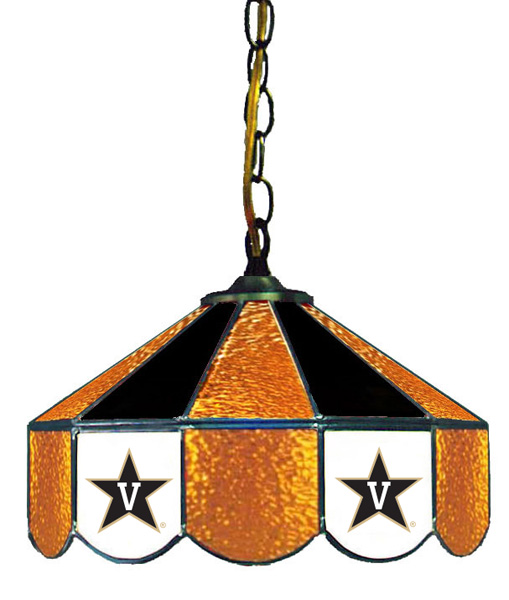 Wave 7 VAN-140SW Vanderbilt 14 in. Swag Hanging Lamp - Gold & Black