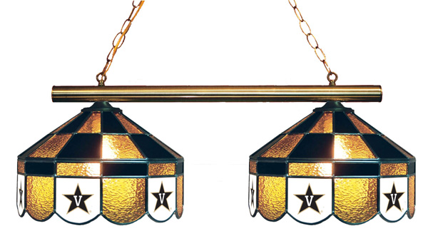 Wave 7 VAN-280EXGL Vanderbilt 2-Light Executive Game Table Light - Gold & Black