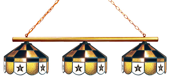 Wave 7 VAN-380EXGL Vanderbilt 3-Light Executive Game Table Light - Gold & Black