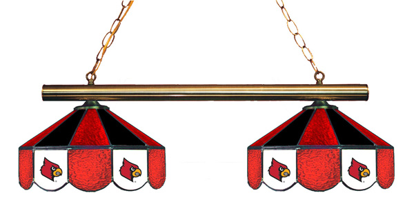 Wave 7 LOU-280GLN Louisville 2-Light Game Table Light - Red & Black