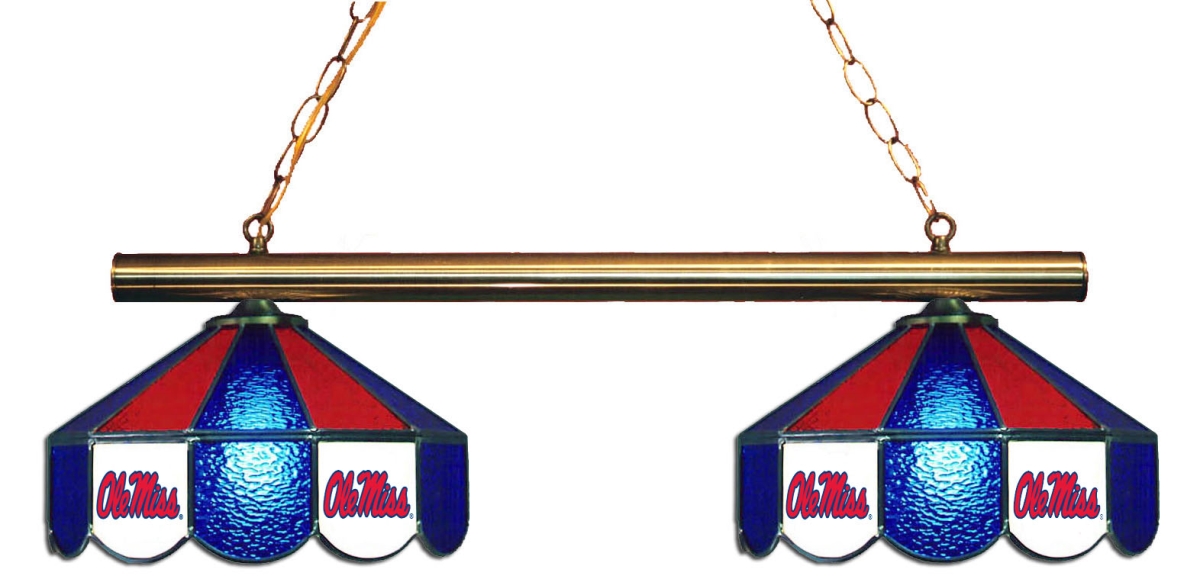 Wave 7 UMS-280GLN Mississippi 2-Light Game Table Light - Red & Blue