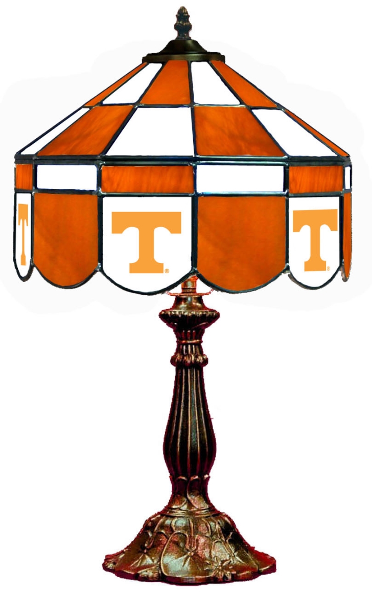 Wave 7 TEN-140EXTL Tennessee 14 in. Executive Table Lamp - Orange & White