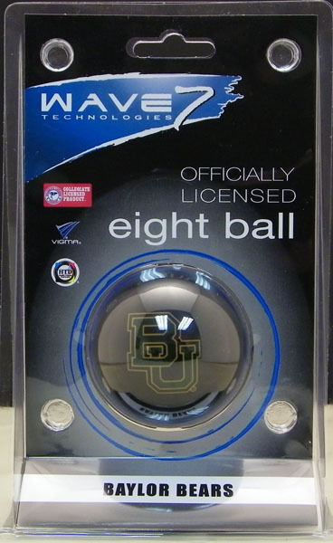 Picture of Wave7 BAYBBE100 Baylor University Eight Ball