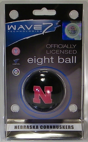 Picture of Wave7 NEBBBE600 University Of Nebraska Eight Ball