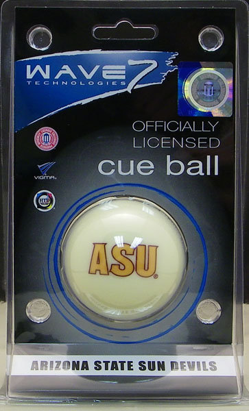Picture of Wave7 ASUBBC200 Arizona State University Cue Ball