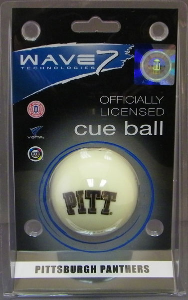 Picture of Wave7 PITBBC100 University Of Pittsburgh Cue Ball