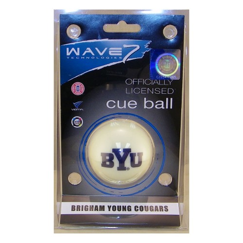 Picture of Wave7 BYUBBC200 Brigham Young University Cue Ball