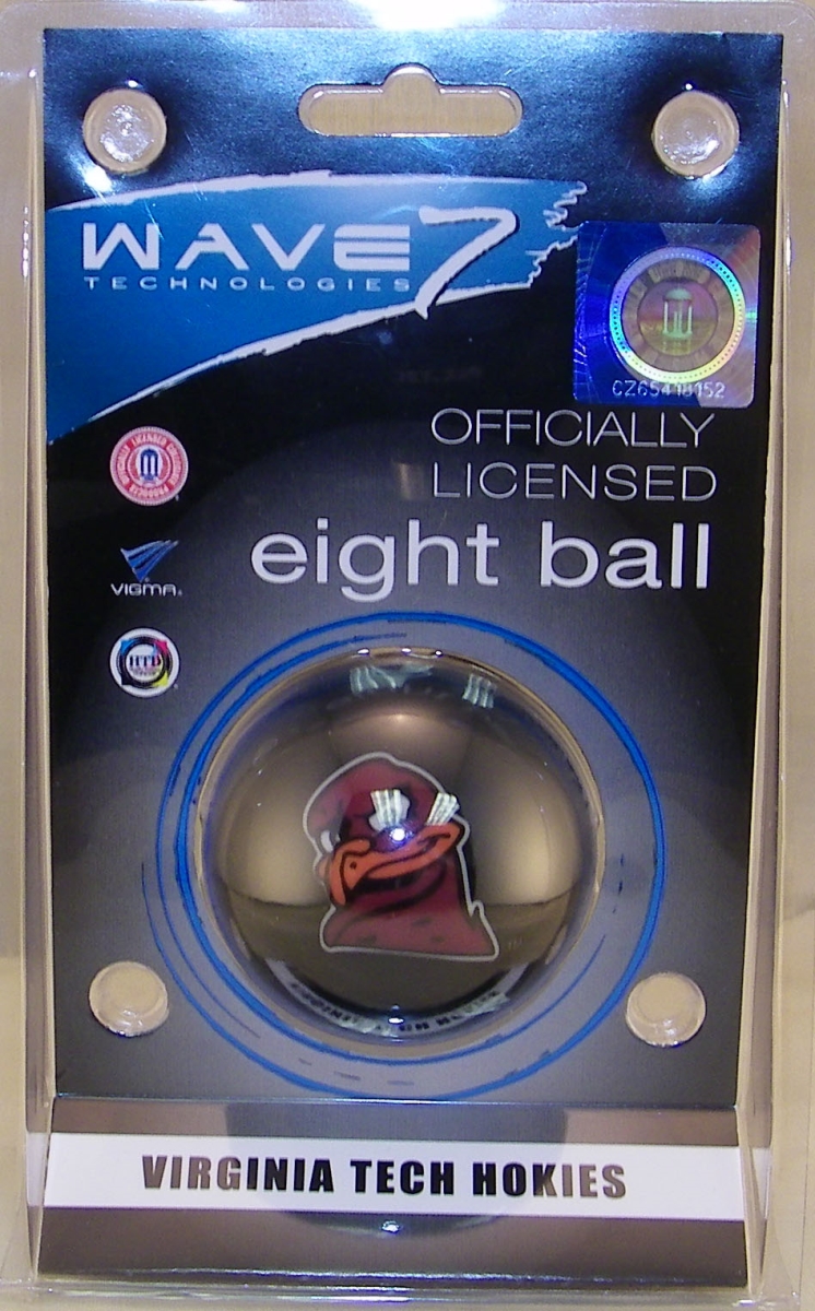 Picture of Wave7 VATBBE300 Virginia Tech Eight Ball
